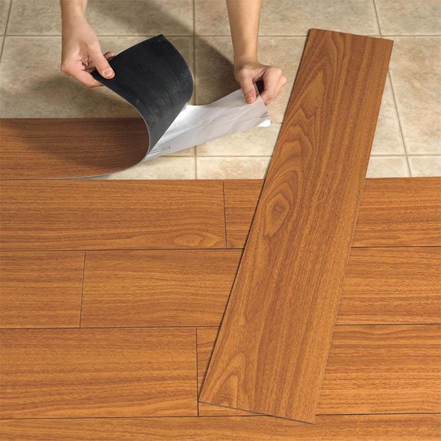 Self Adhesive Vinyl Flooring, Are Self Adhesive Vinyl Tiles Waterproof